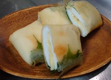 はんぺんチーズ春巻き